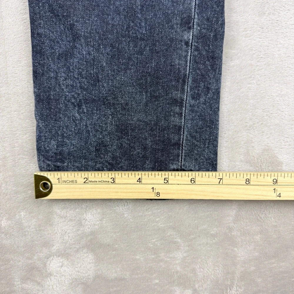 Levi's 511 Jeans Men 34x34 Blue Acid Wash Slim Fit Stretch Grunge Indie Preppy